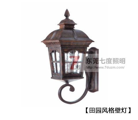 花季传媒APP下载安装照明田园风格壁灯实拍图片效果