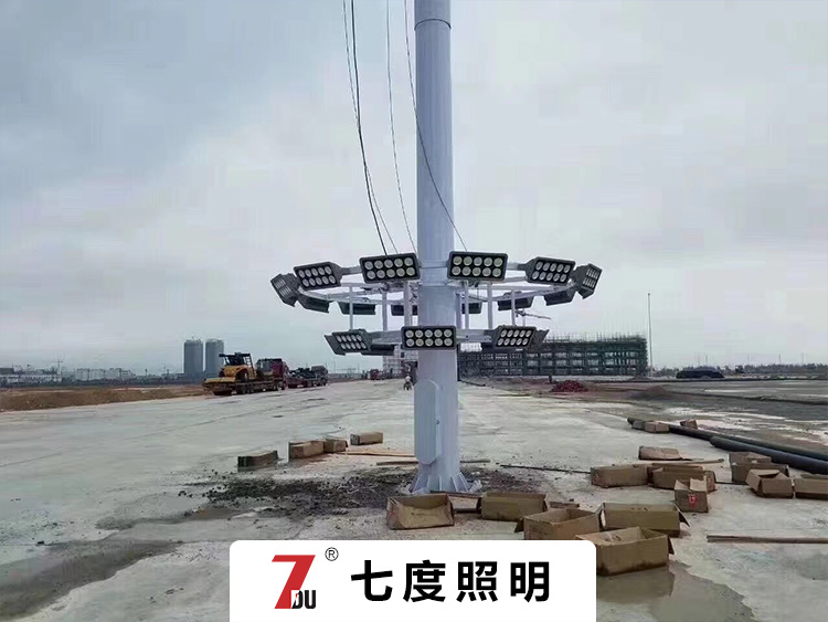 双层圆盘升降式30米22头500WLED花季传媒黄版下载安装现场